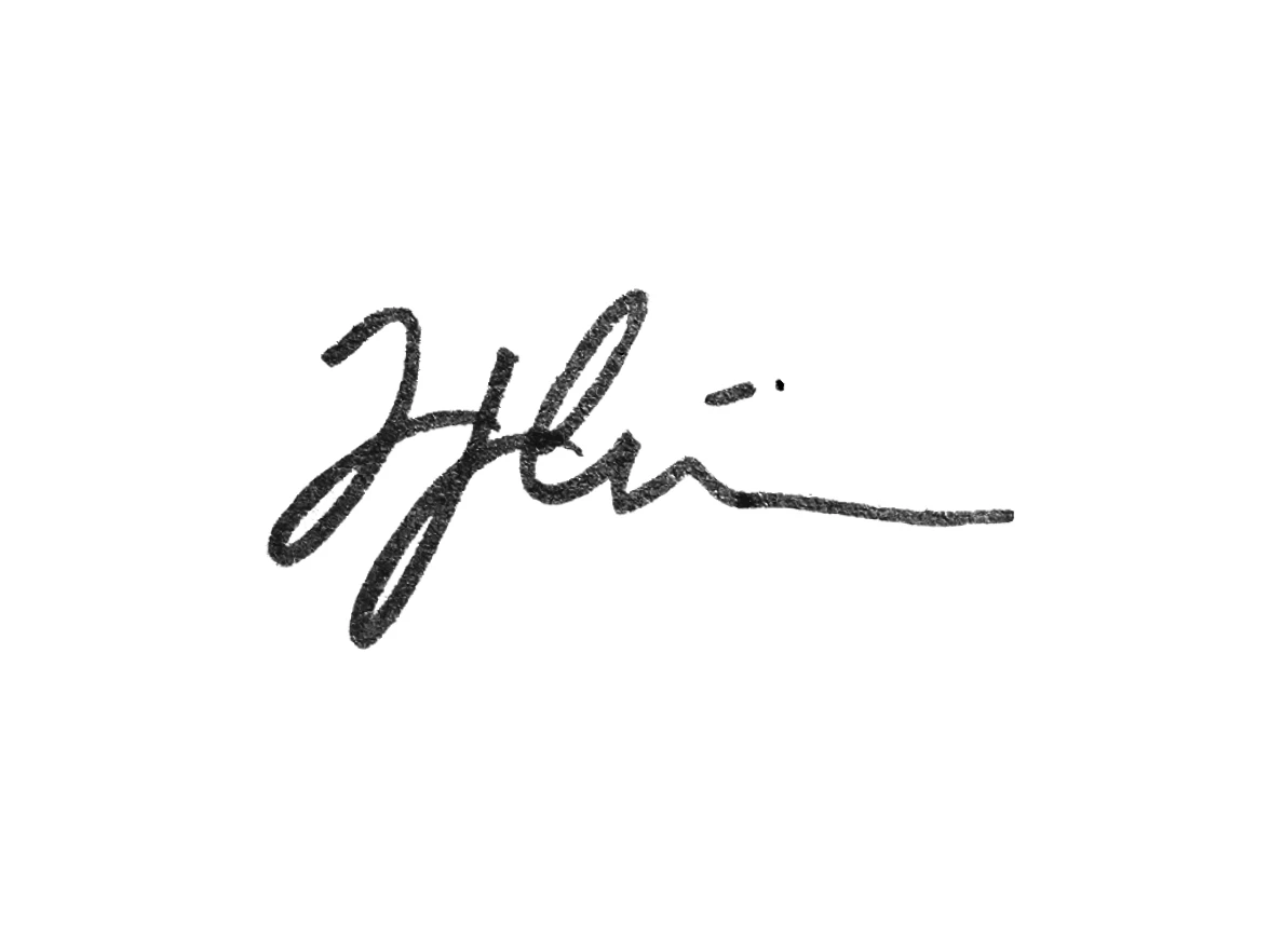 Leonardo DiCaprio's signature.